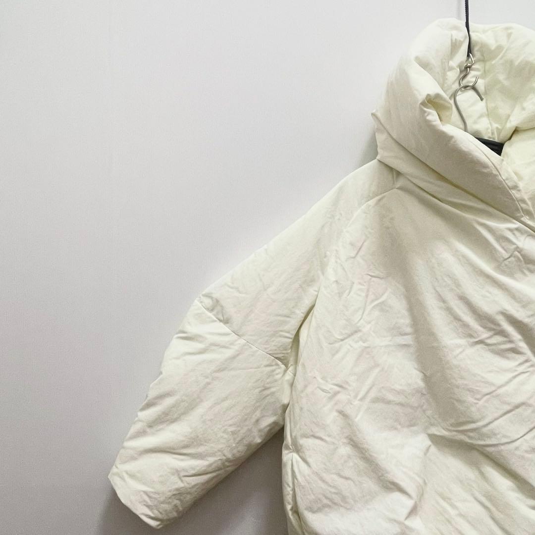 ブラックバイマウジー ショートダウンコート ダウンジャケット ホワイト S 冬