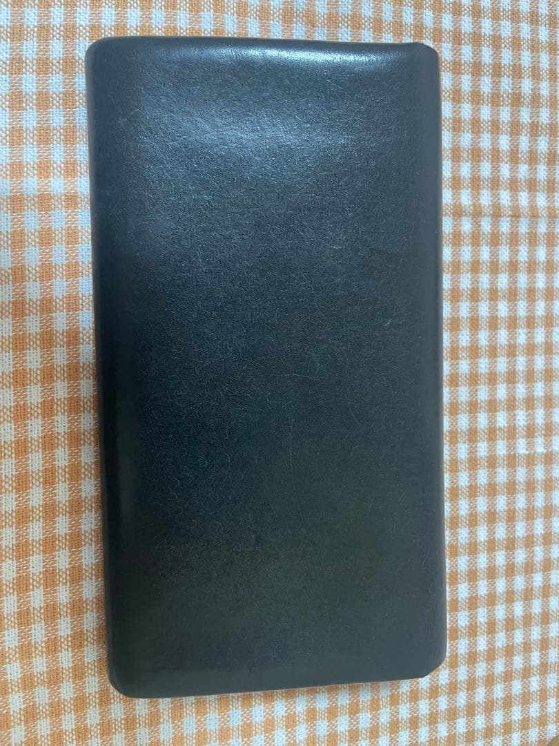 safuji 長財布　革　ブラック