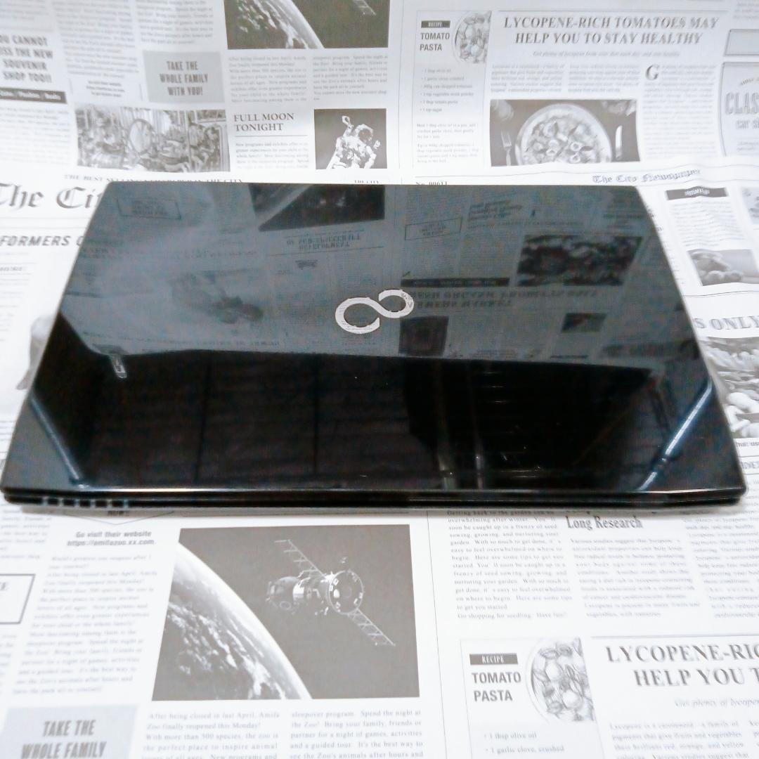 Windows11 黒 ノートパソコン 大画面＆大容量 DVD webカメラ