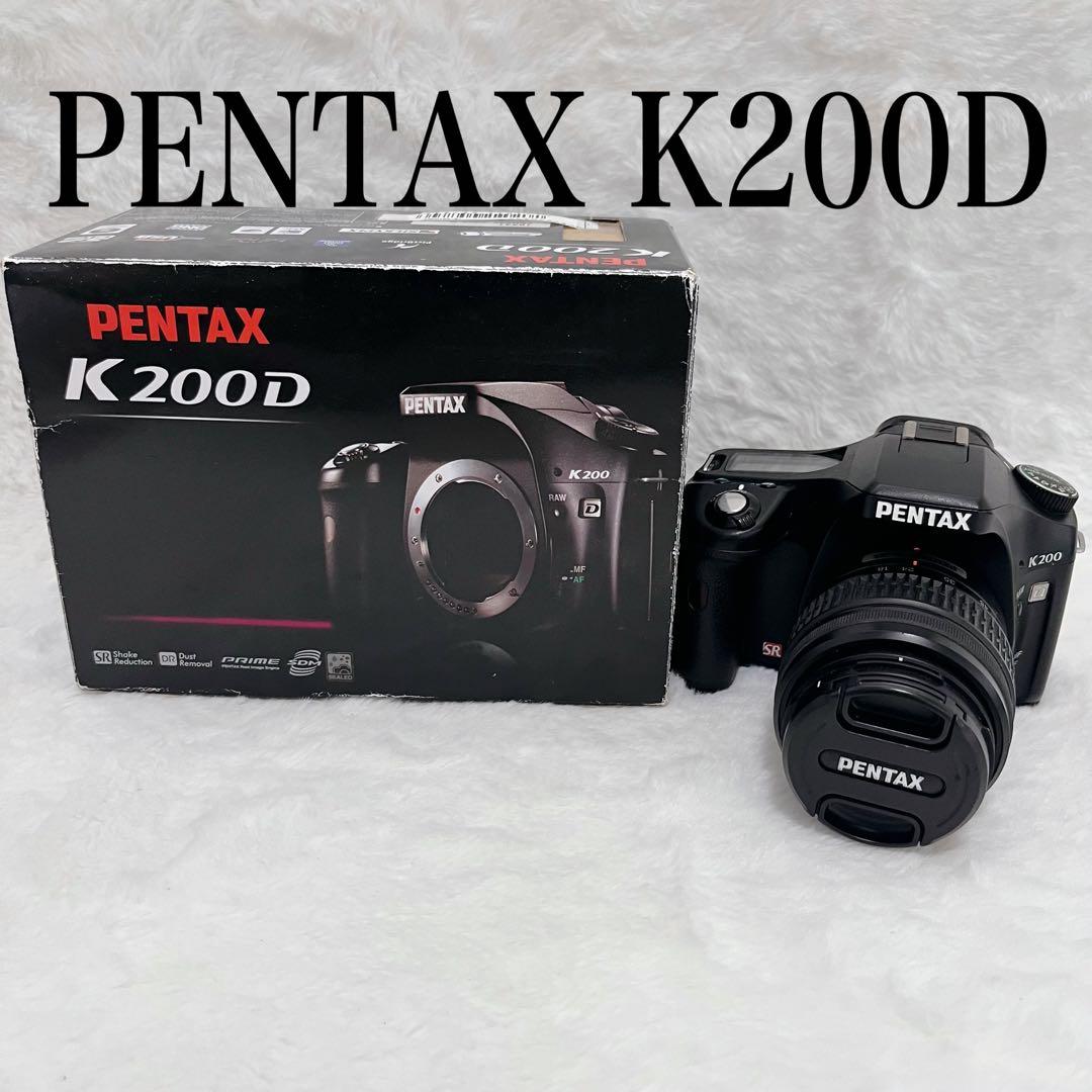 ■ 元箱付き美品■ ペンタックス　PENTAX K200D レンズキット