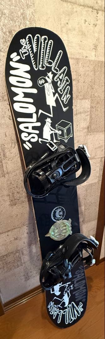 SALOMON メンズ スノーボード3点セット 約150cm 26cm