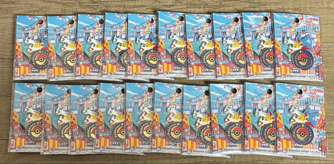 ポケモンセンター 福岡 フクオカ ロゴピンズ 20個