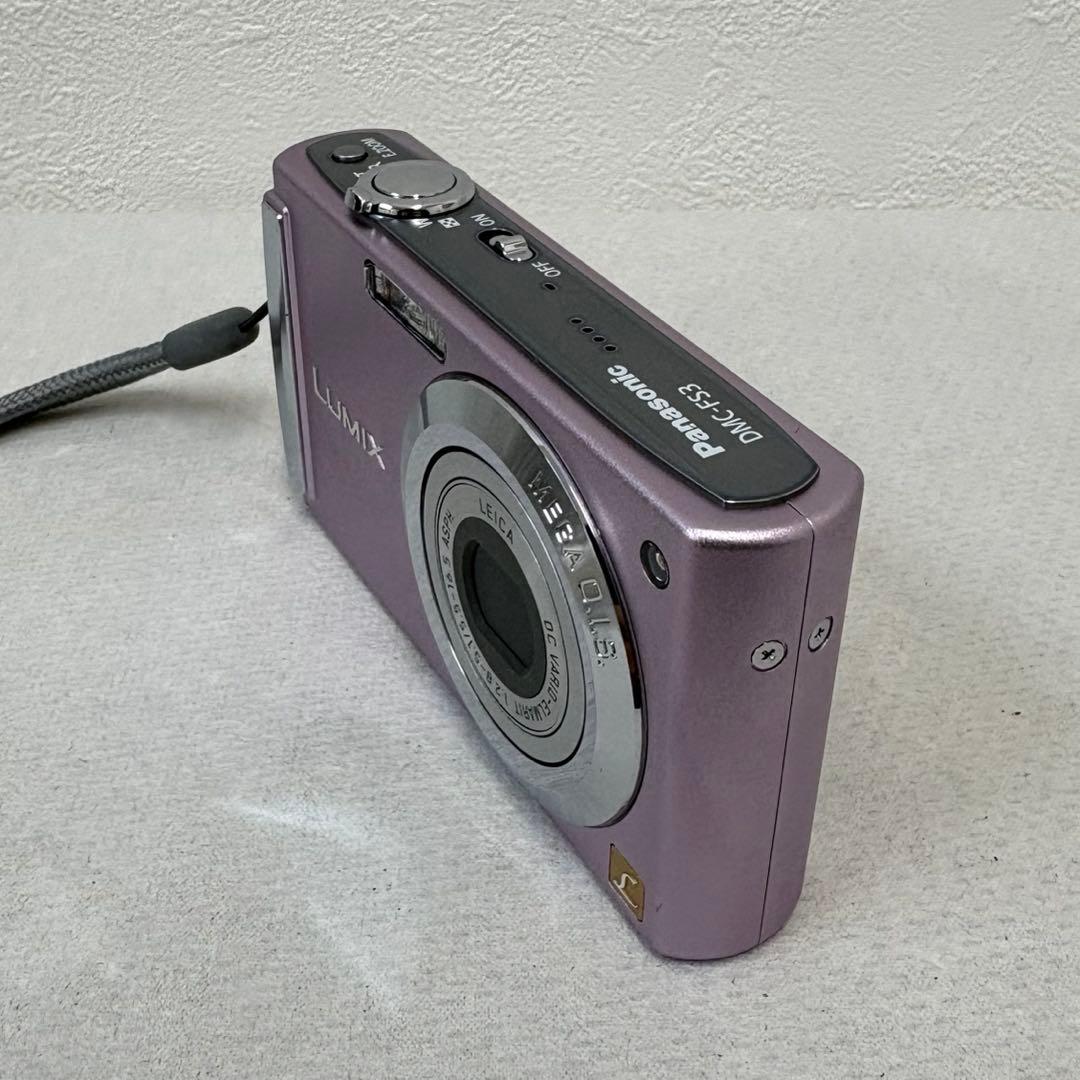 【動作未確認】パナソニック LUMIX DMC-FS3 オールドコンデジ ピンク
