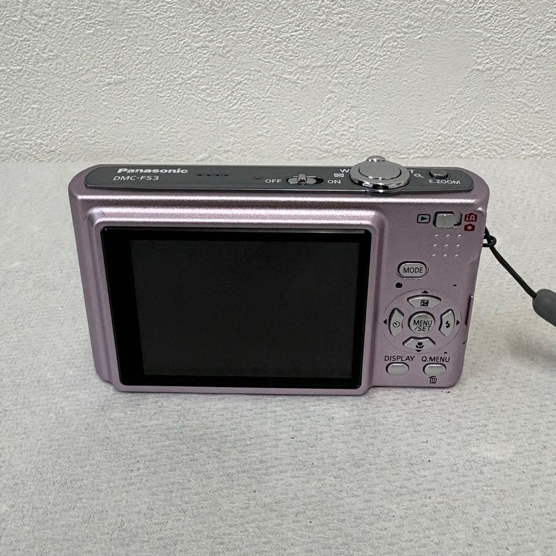 【動作未確認】パナソニック LUMIX DMC-FS3 オールドコンデジ ピンク
