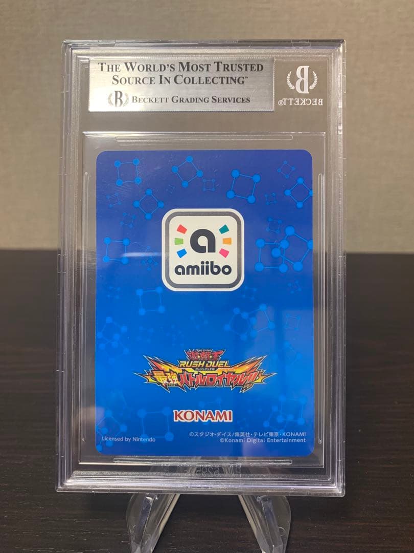 遊戯王　ラッシュデュエル　amiboカード　王道遊我　BGS6.5