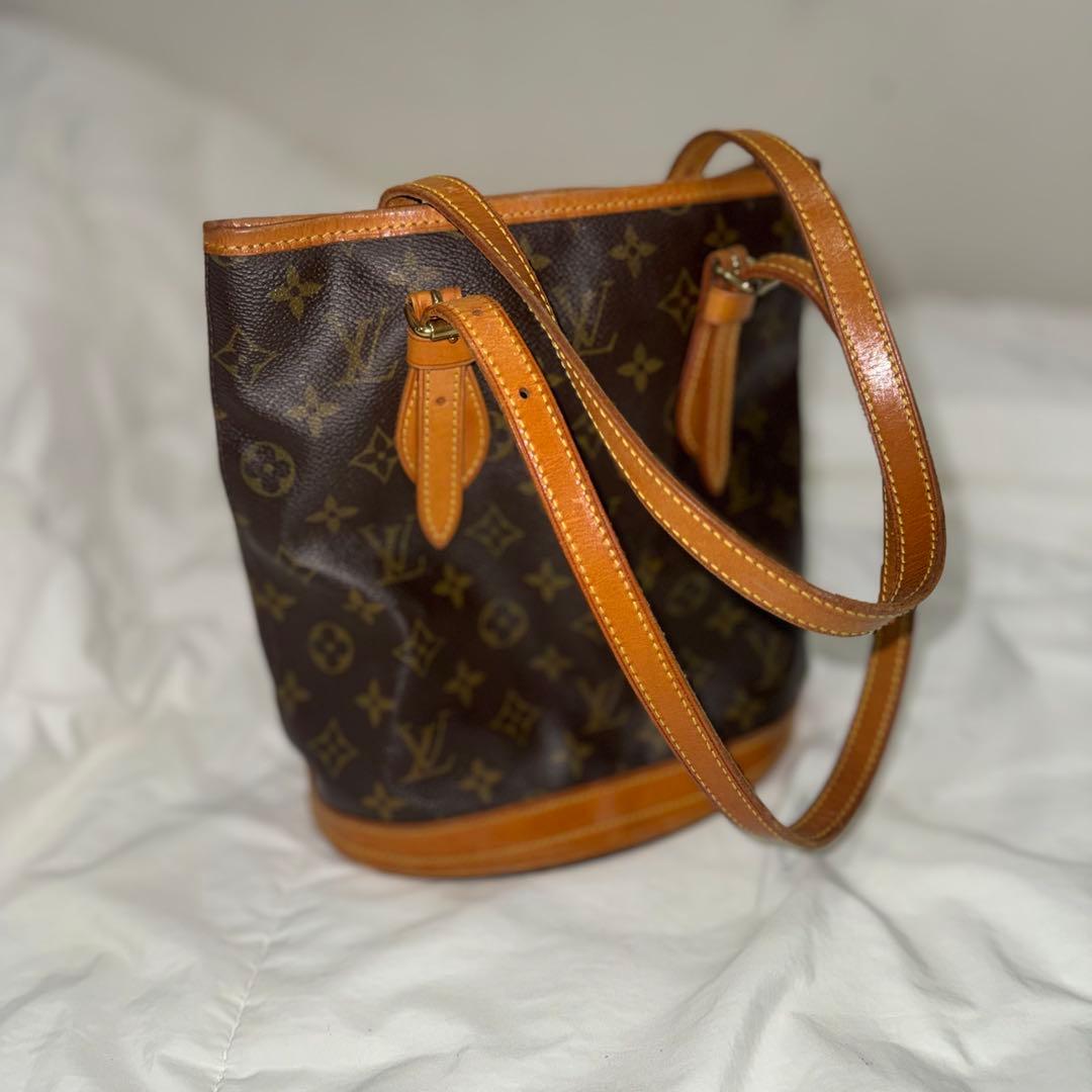 LOUIS VUITTON モノグラム　バケツ型ショルダーバッグ
