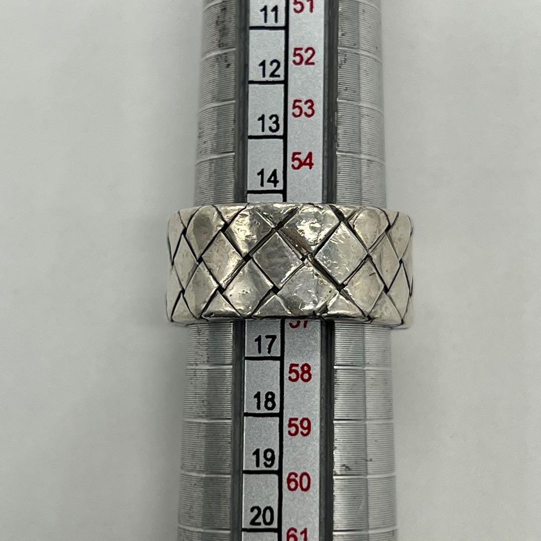 ボッテガヴェネタ BOTTEGA VENETA イントレチャートリング 16号