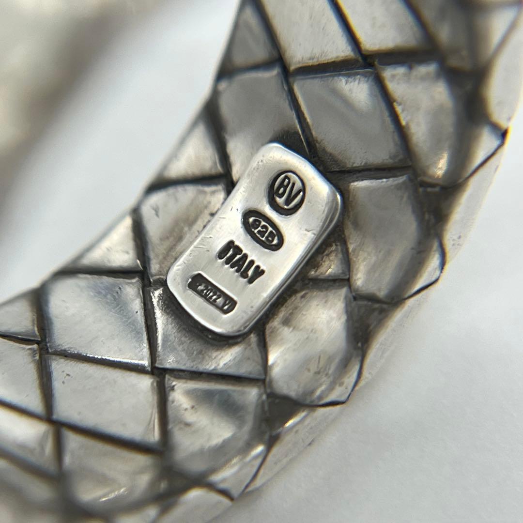 ボッテガヴェネタ BOTTEGA VENETA イントレチャートリング 16号