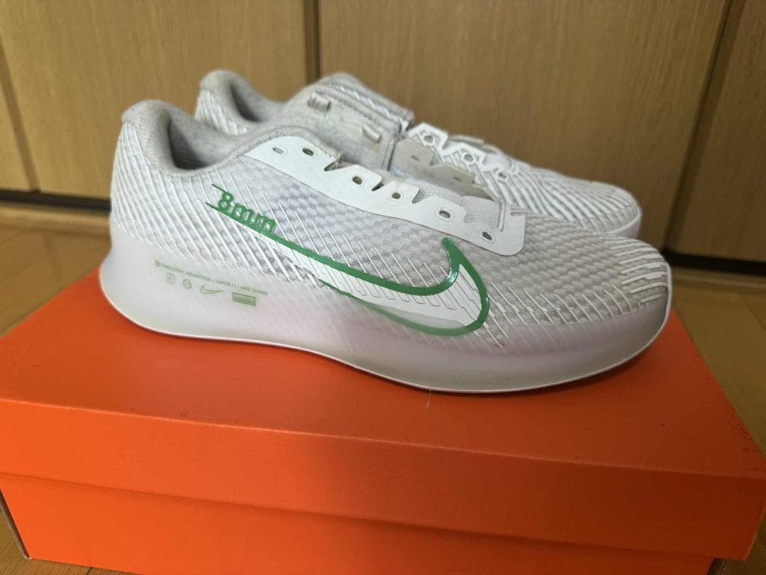 Nike Zoom Vapor 11 26.5 ホワイト/グリーン