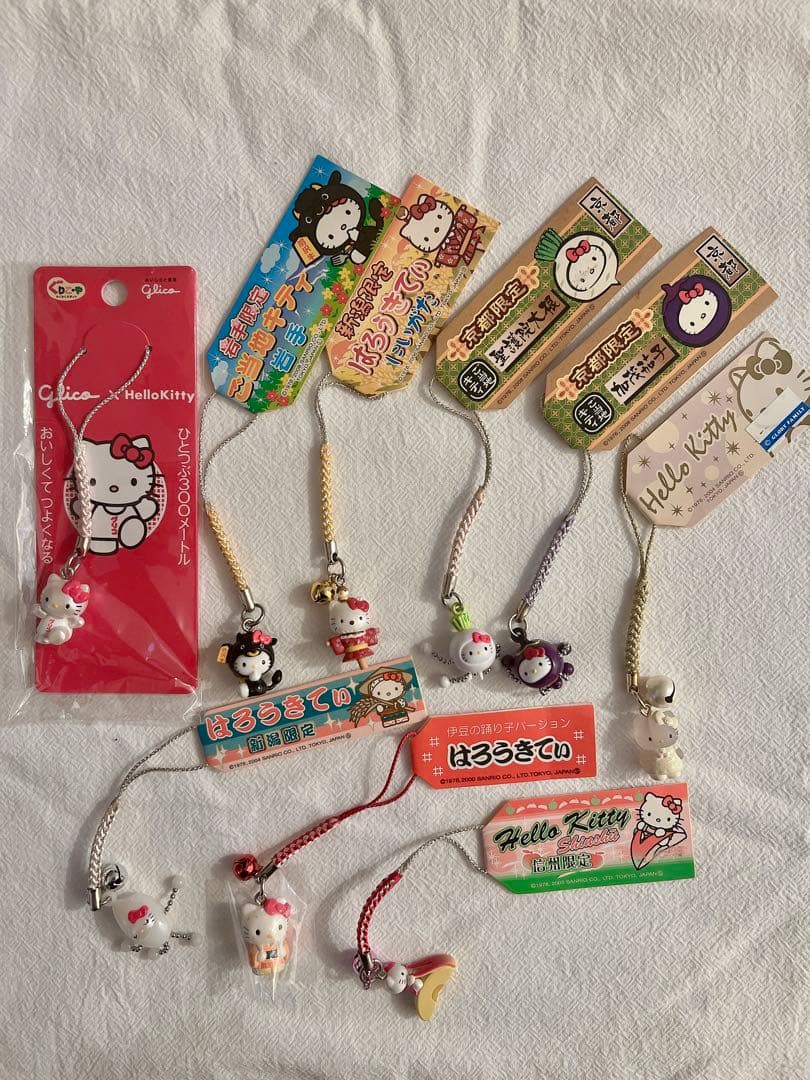 【まとめ売り】ハローキティ 根付け ストラップ チャーム 41個セット