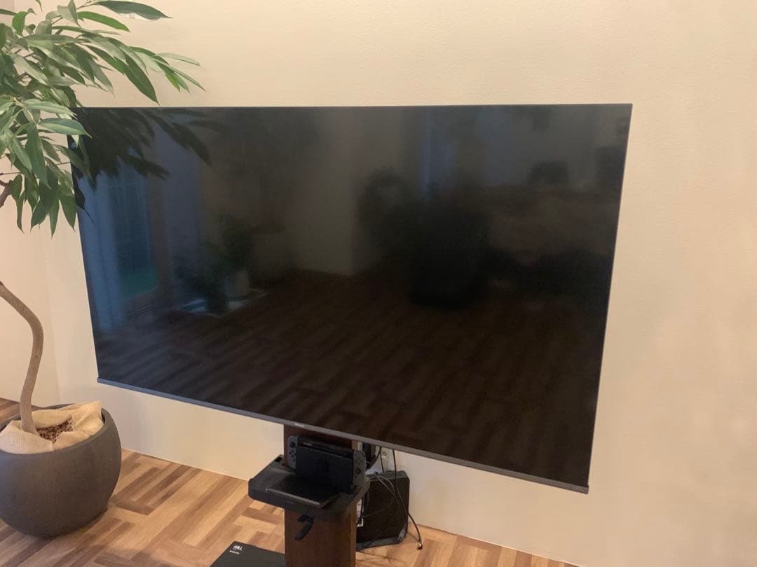 ジャンク品　液晶テレビ　4K 65型　ハイセンス Hisense