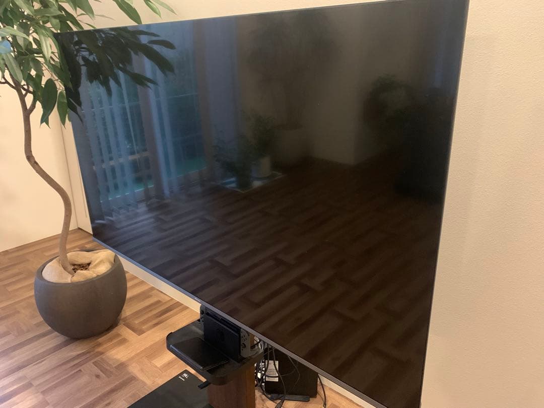 ジャンク品　液晶テレビ　4K 65型　ハイセンス Hisense