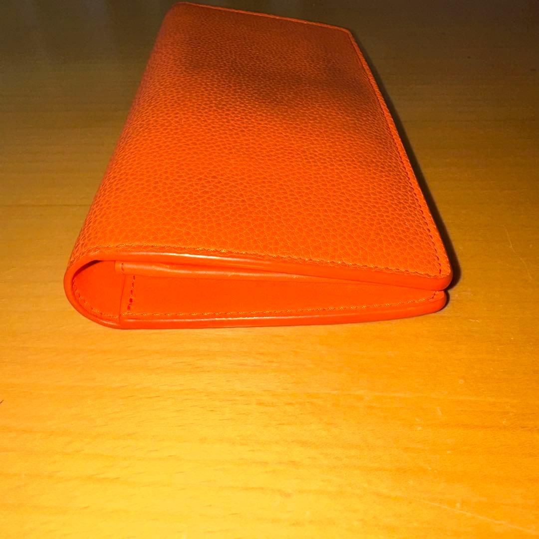 ルイヴィトン　メンズ　長財布　オレンジ