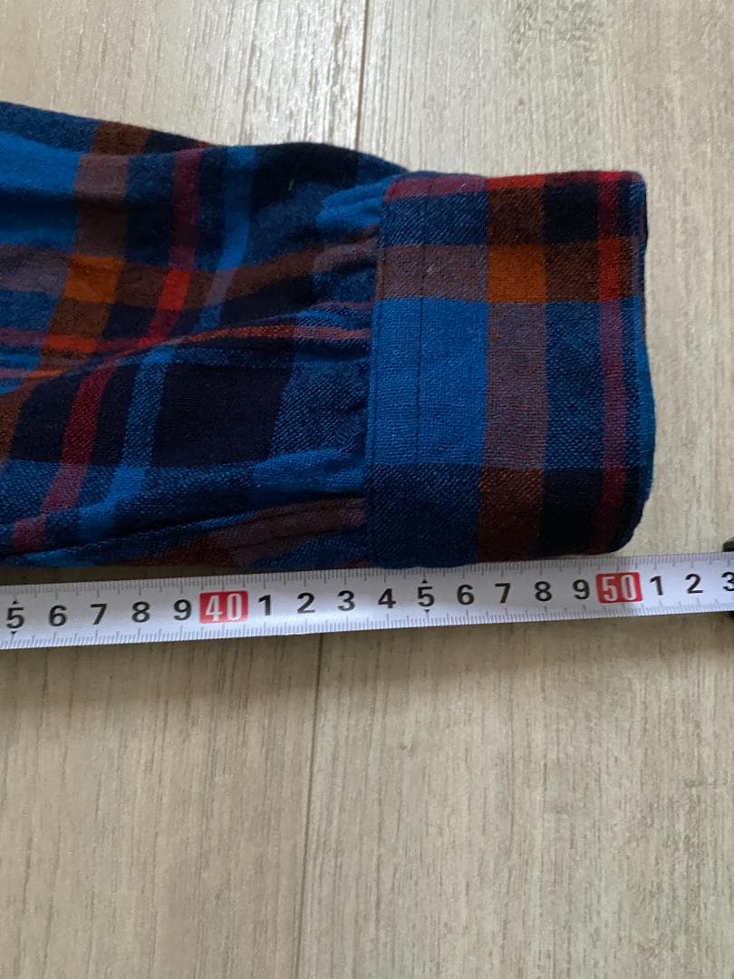 Pendleton ボードシャツ USA製 （基調色ブルー、レッド） L