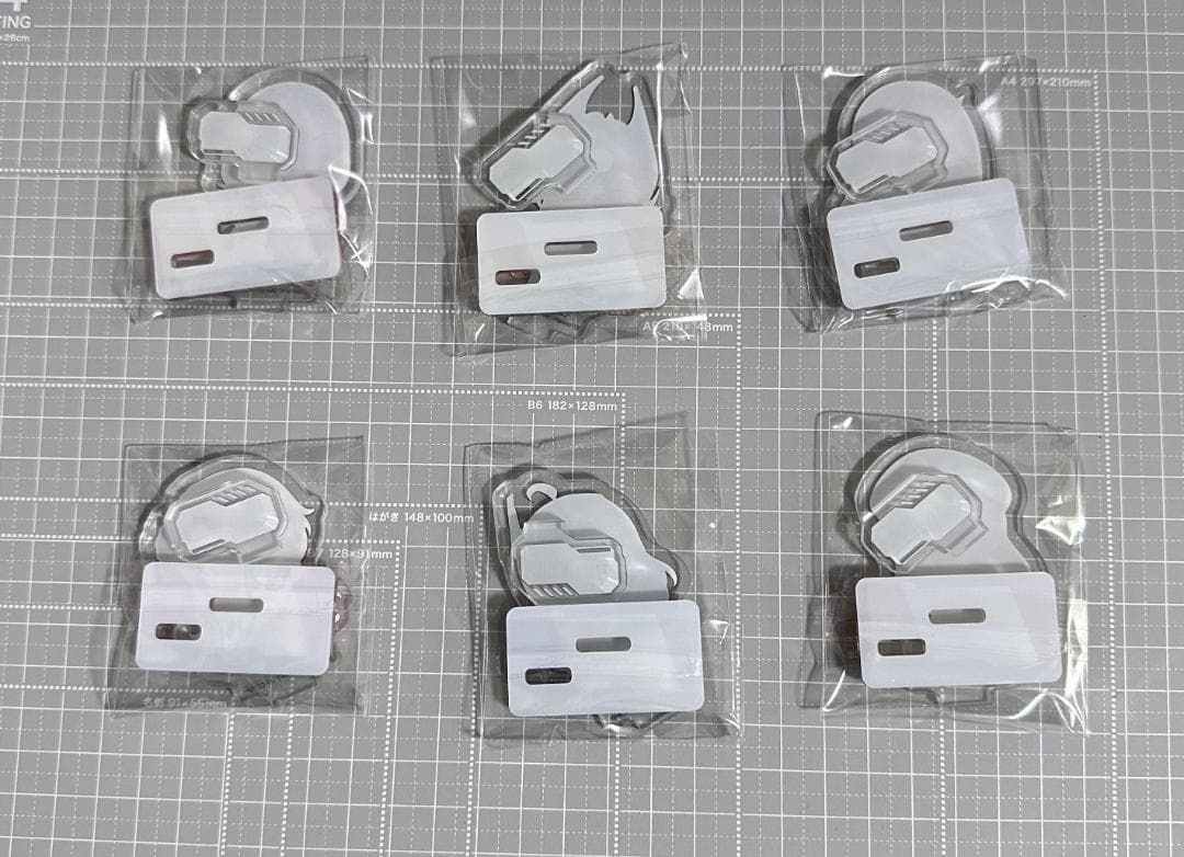 勝利の女神　NIKKE　SDアクリルスタンド　6点セット　光核象限シリーズ