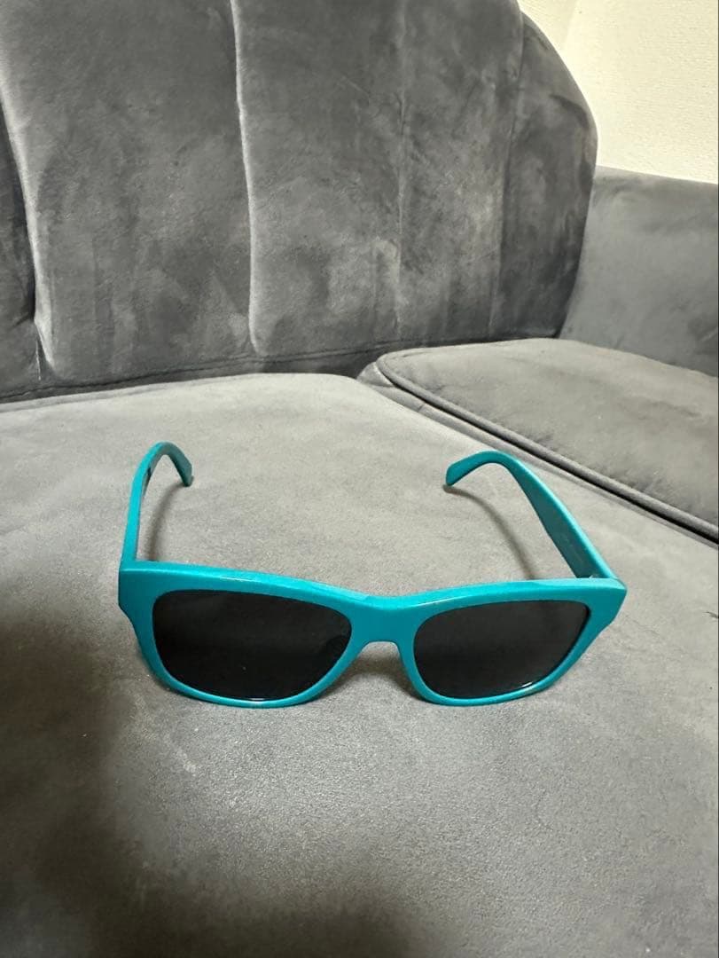 CELINE セリーヌ ロゴ サングラス ターコイズ 美品