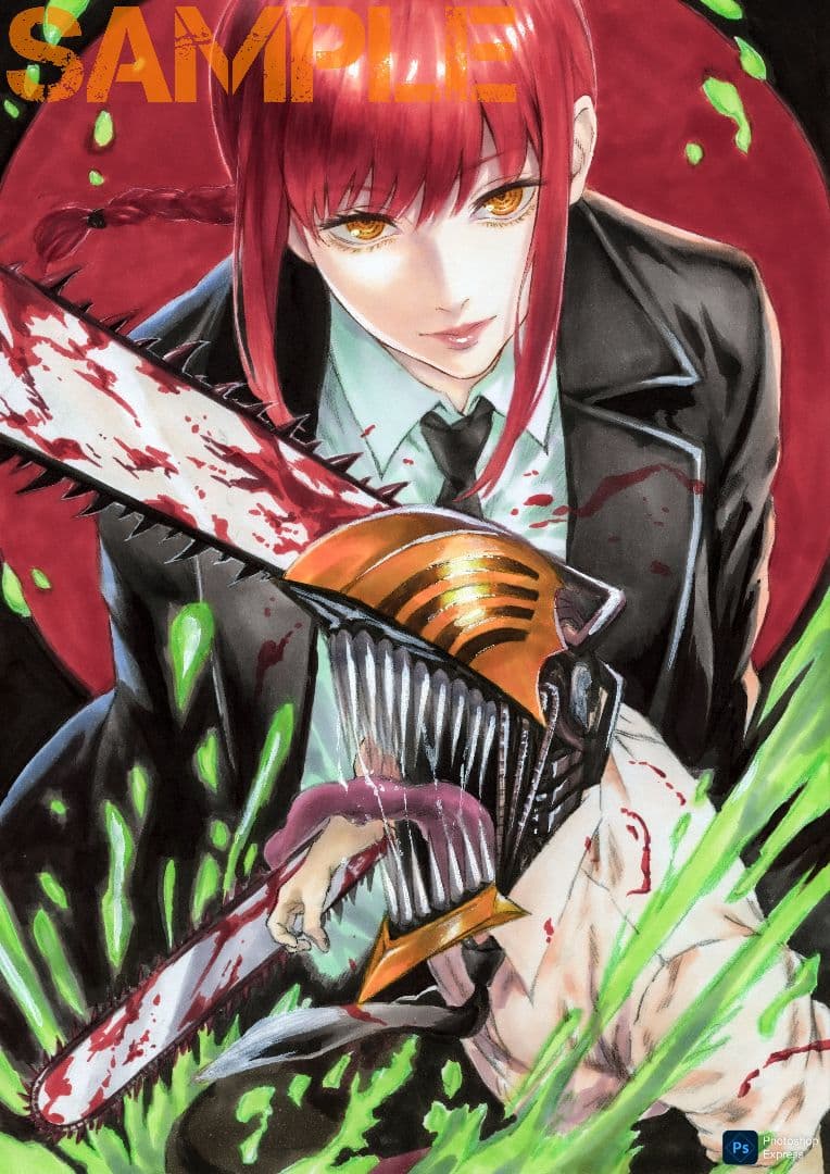 ☆*★様 手描きイラスト チェンソーマン ファンアート 【B5】