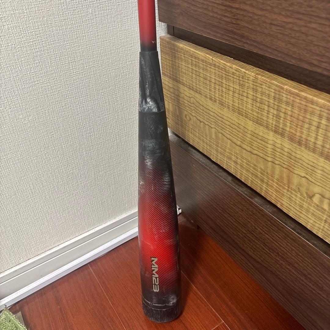 MM23 軟式バット 赤黒　85cm masa
