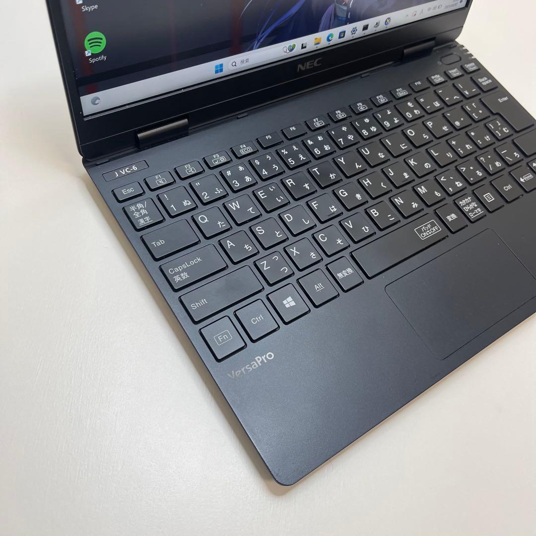 Windowsノート本体 #622 NEC VersaPro VC-6 i5-10210Y 8GB 256