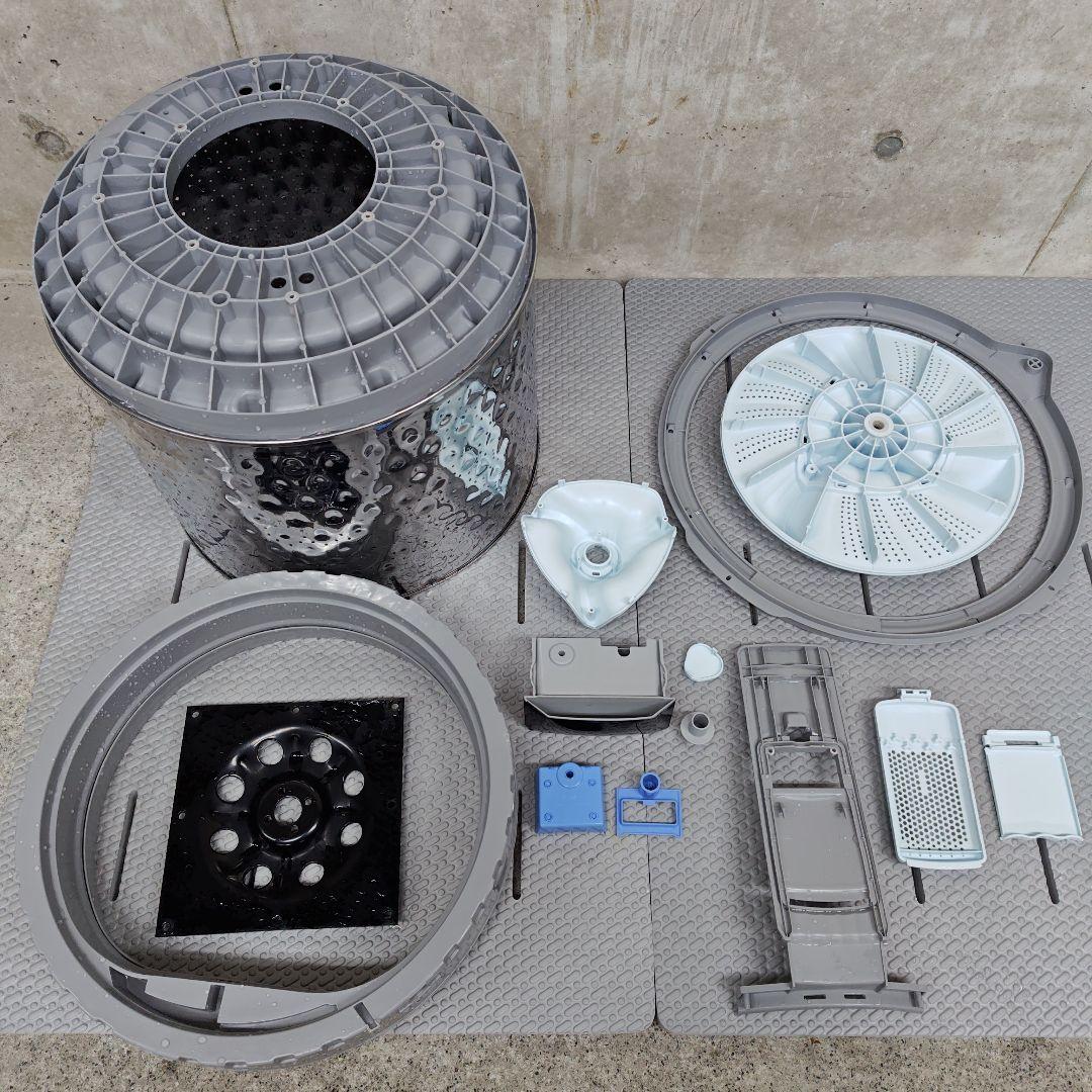 ニトリ NITORI NT60L1BK 分解洗浄済み洗濯機