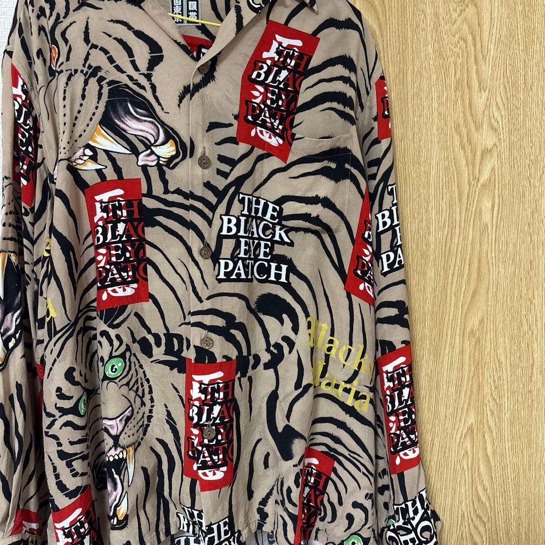 WACOMARIA✖︎ブラックアイパッチシャツ
