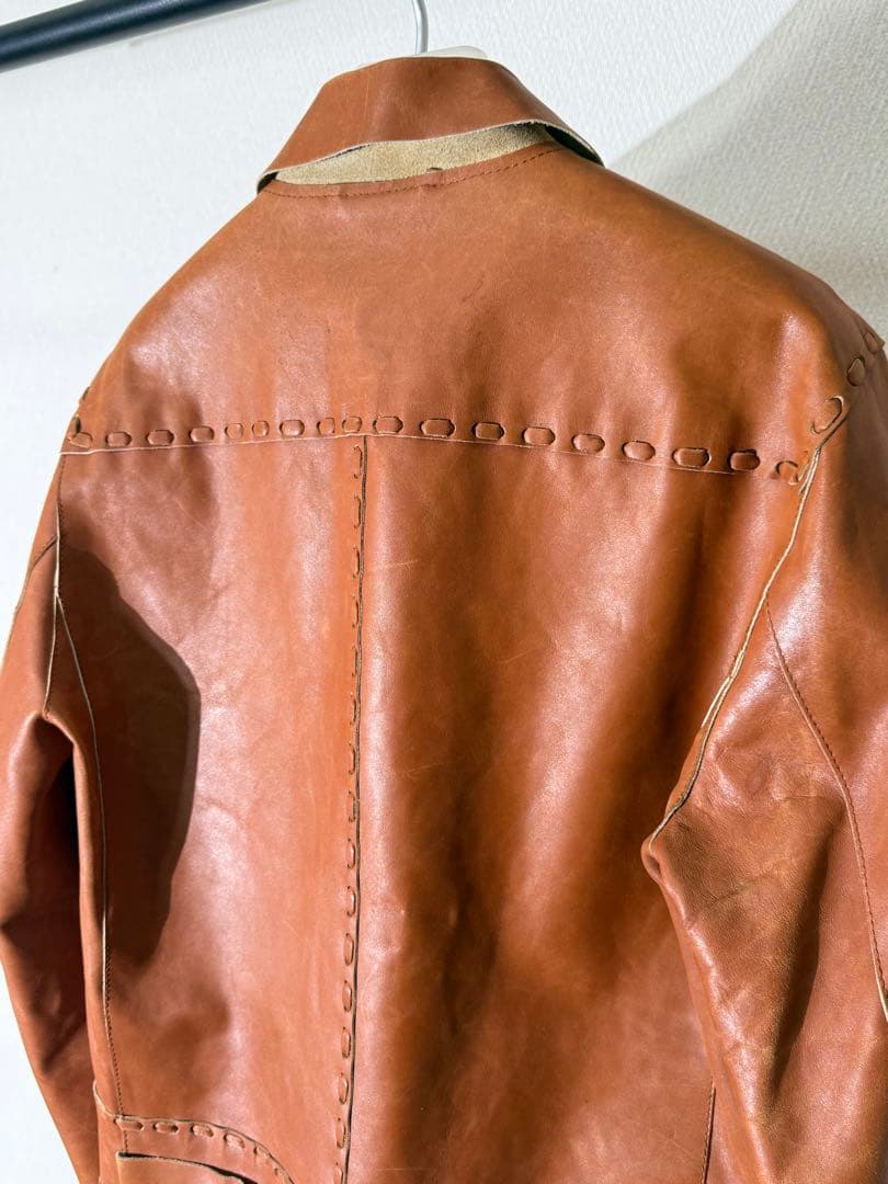 ドルチェ&ガッバーナ デザインレザージャケット