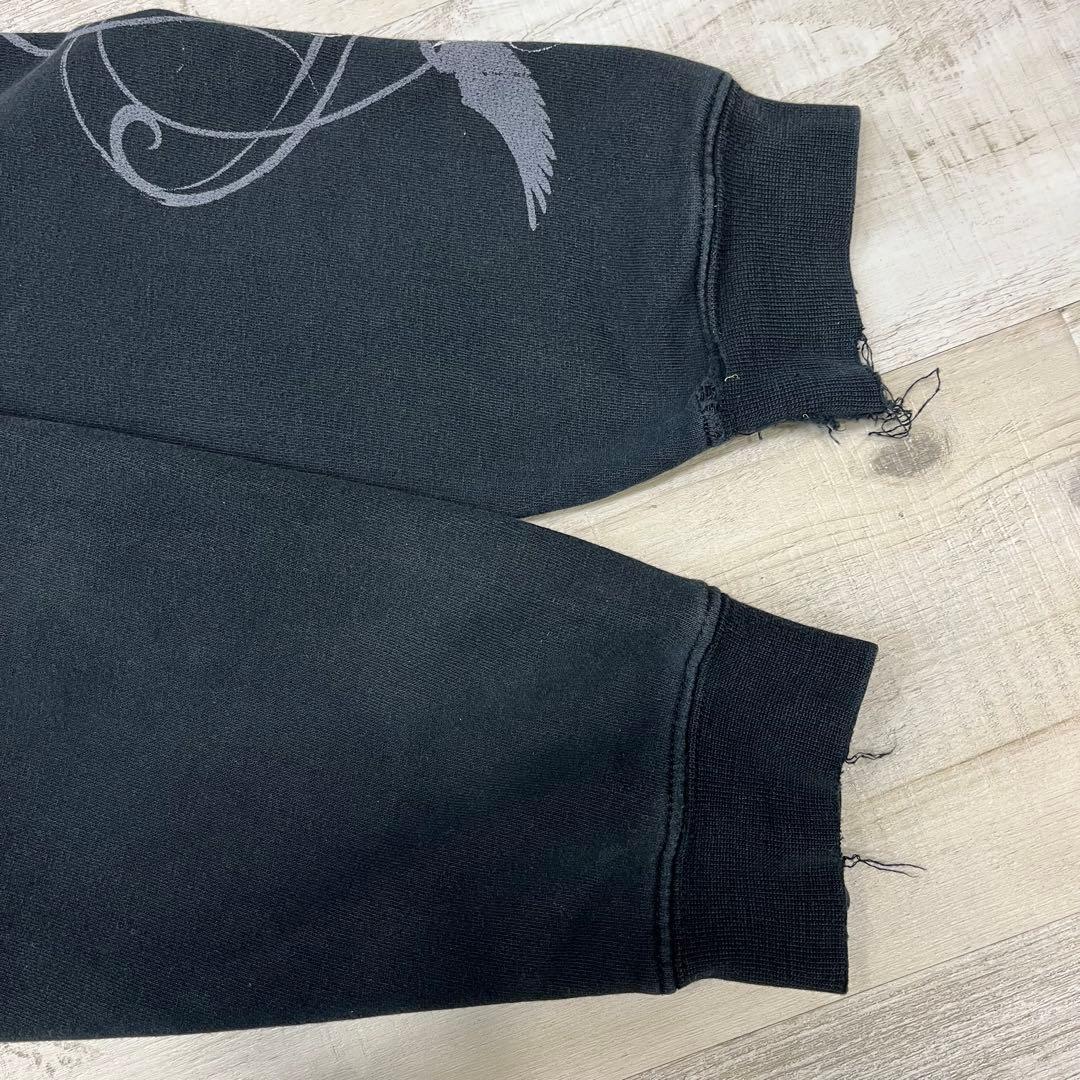 す*)様 古着 TAPOUT フルジップ パーカー M ブラック スウェット