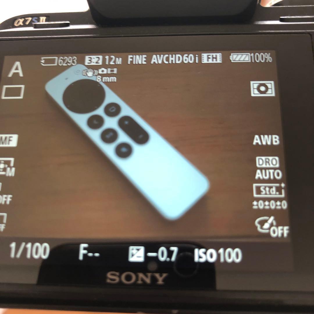 SONY α7sⅱ ミラーレス一眼 一部難あり α7
