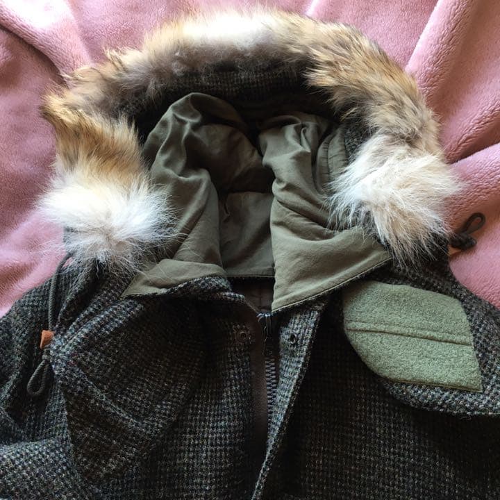 トゥモローランド ブルーワークス×ハリスツイード モッズコート