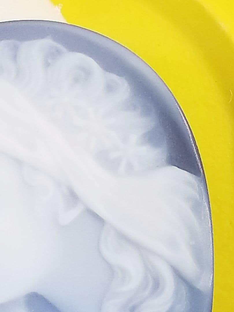 herb　KM-124 【ハンズ・ペーター・ミュラー】作青瑪瑙カメオルース