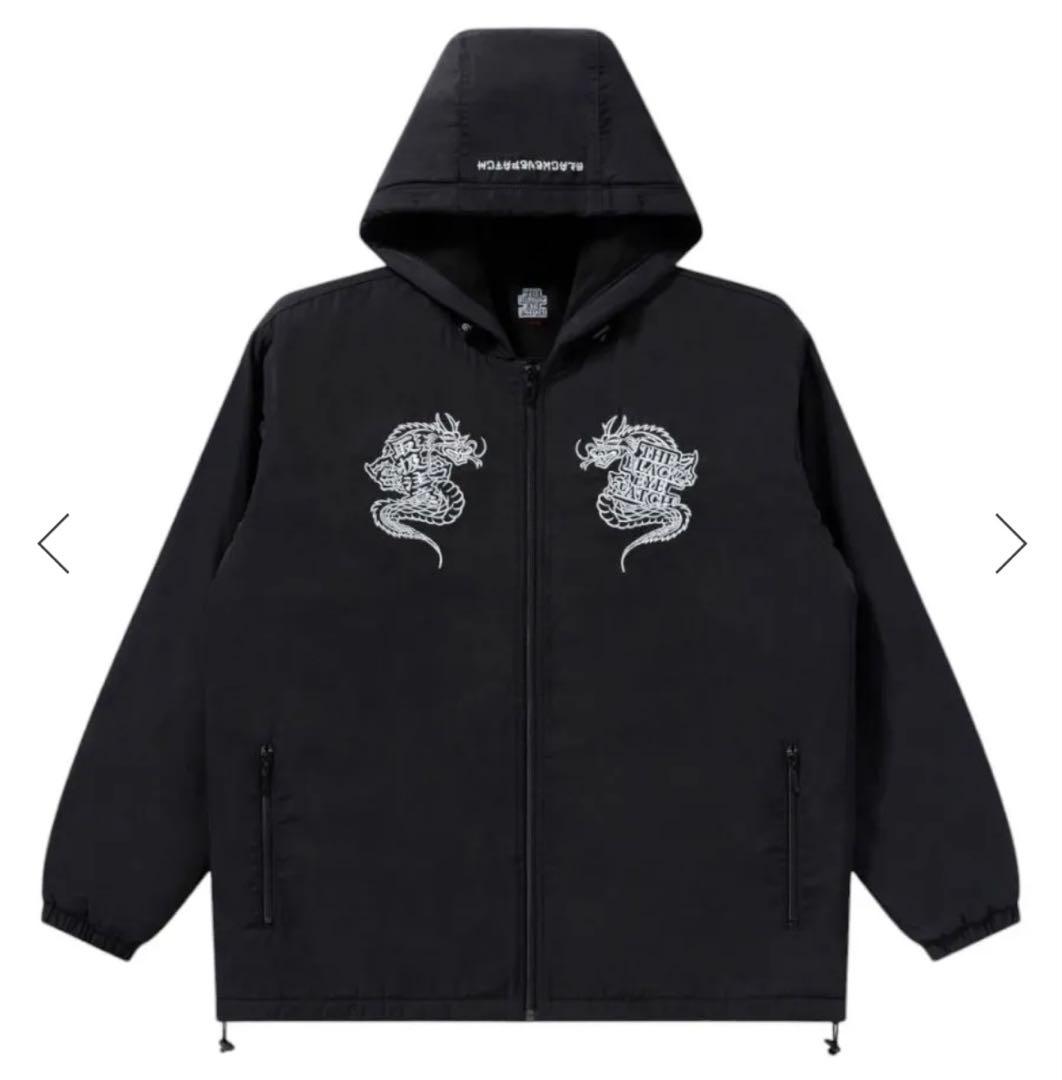 BlackEyePatch ナイロンジャケット 黒 Lサイズ