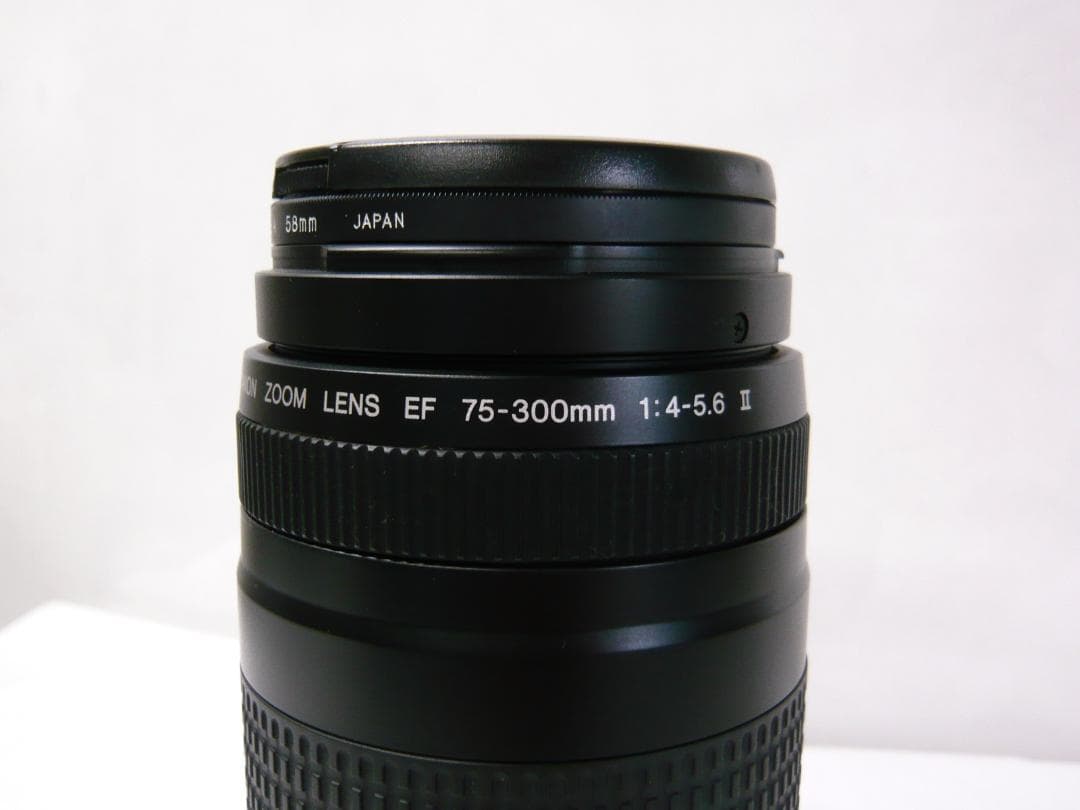 キャノン EF 75-300mm 1:4-5.6Ⅱ F4-5.6 II レンズ