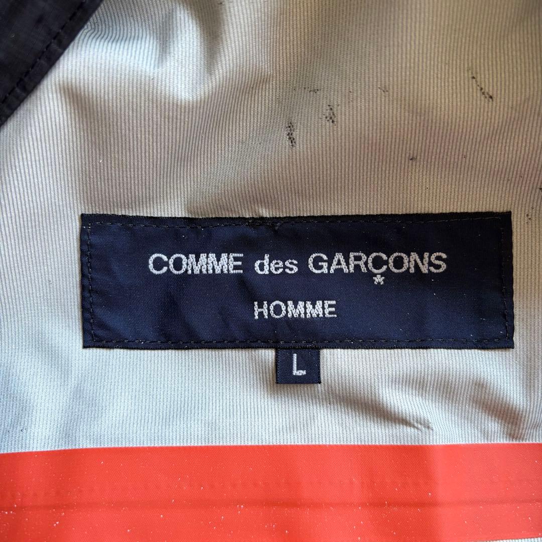 コムデギャルソンオム アノラックパーカー ナイロン カーキ L AD2017