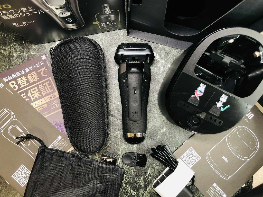 【Orange】BRAUN シリーズ9 Pro 9455cc-V メンズ