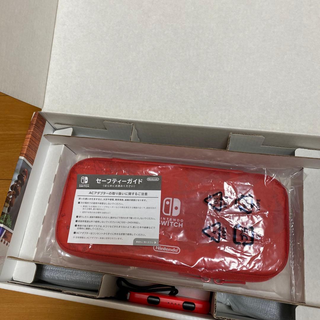 任天堂スイッチ　スーパーマリオ オデッセイ限定セット　本体　付属品