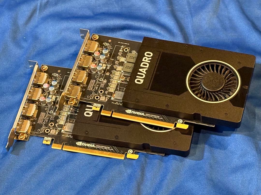 NVIDIA Quadro P2000グラフィックボード 2枚セット