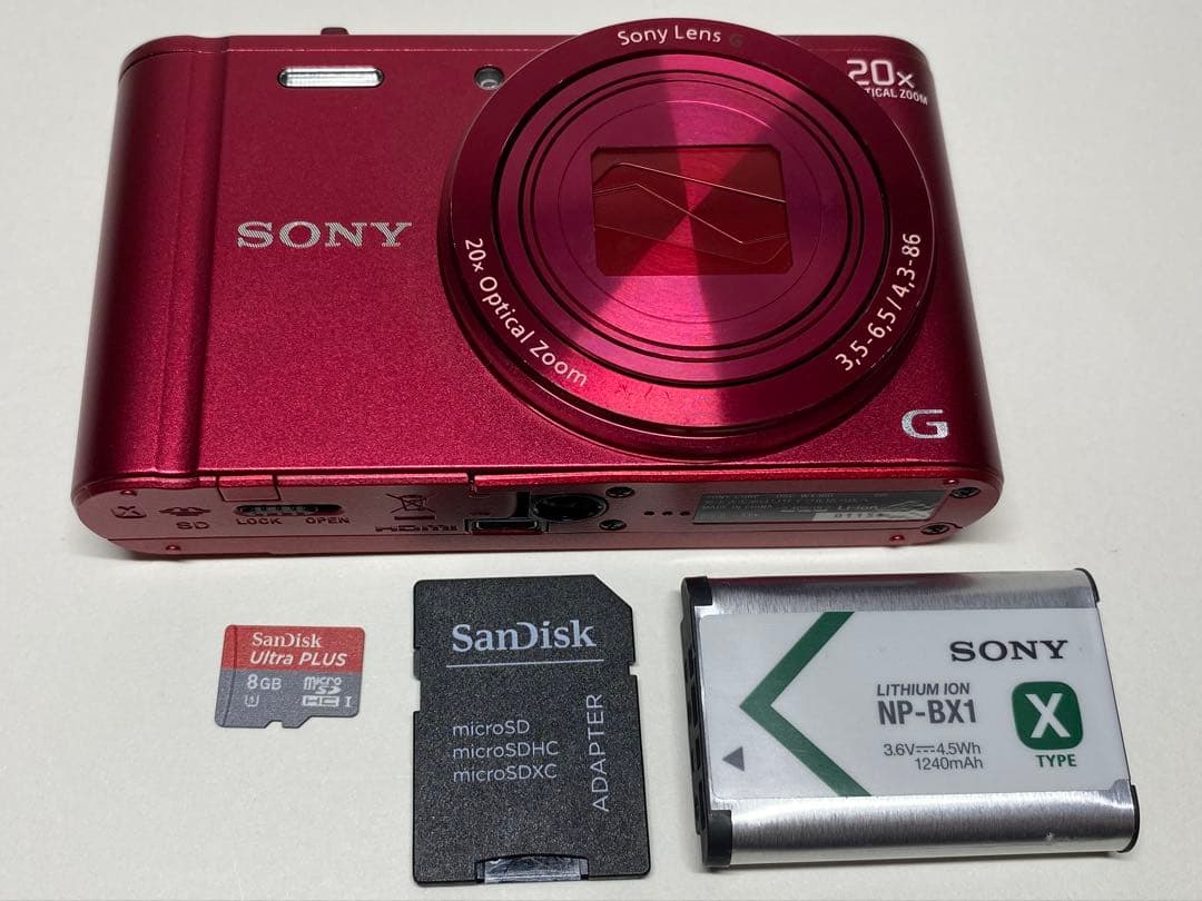 SONY コンパクトデジタルカメラ ピンク