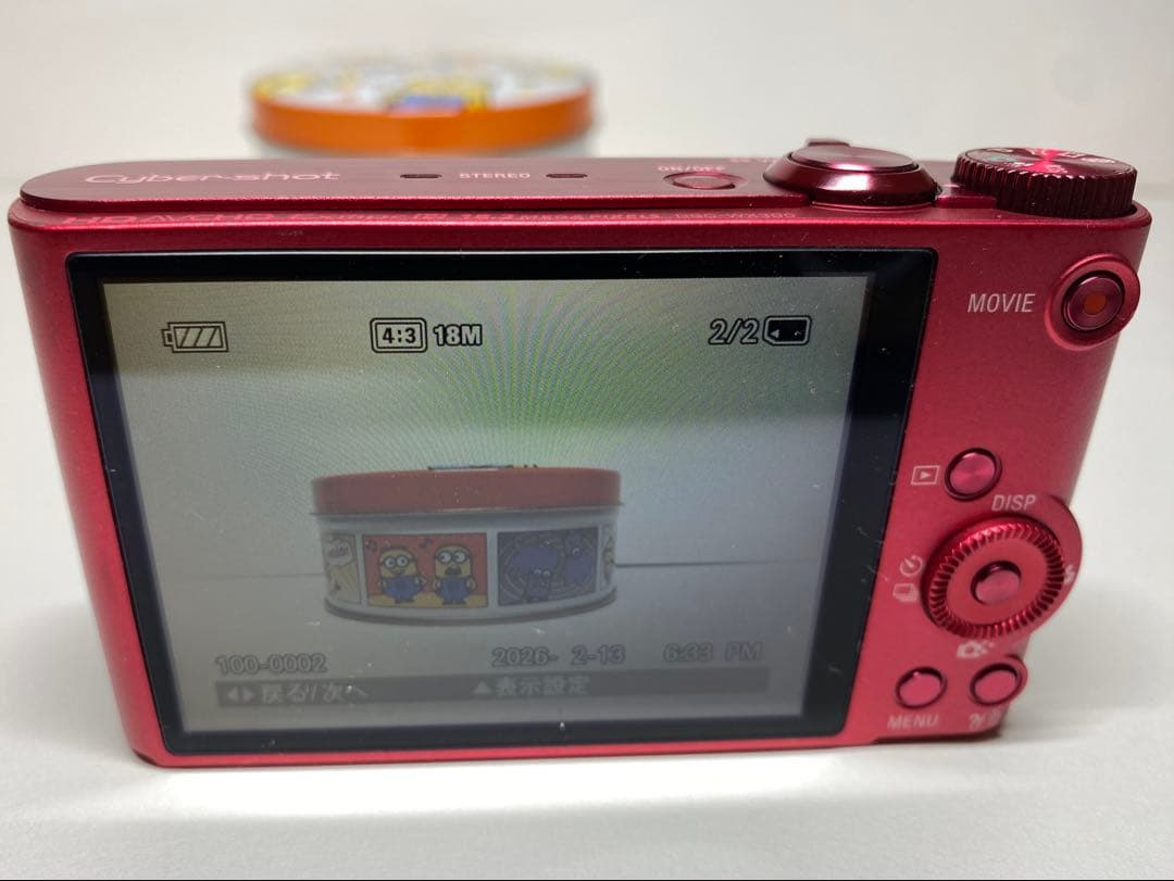 SONY コンパクトデジタルカメラ ピンク