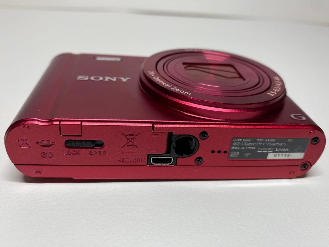 SONY コンパクトデジタルカメラ ピンク