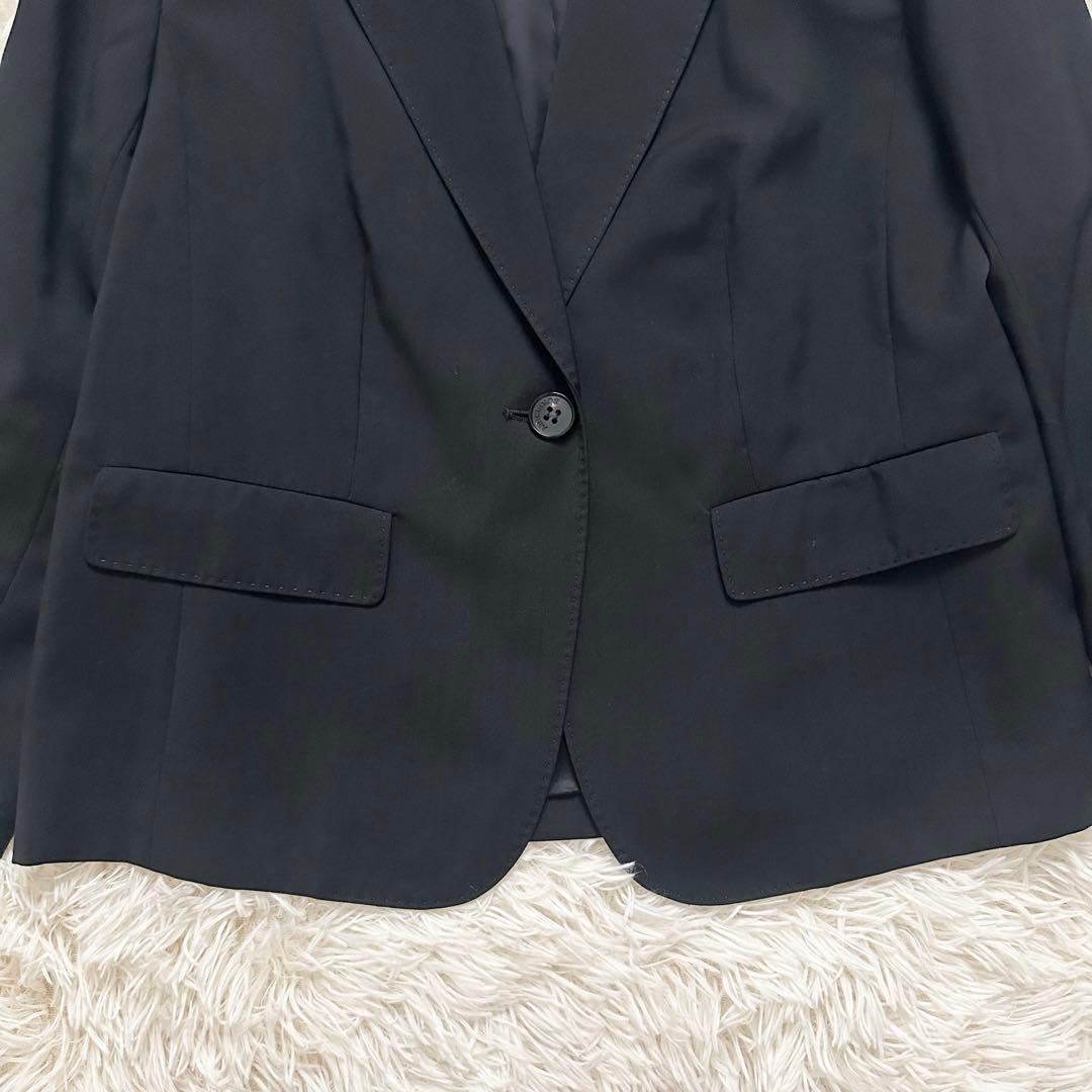 バーバリー 大きいサイズ パンツスーツ セットアップ ノバストライプ 黒