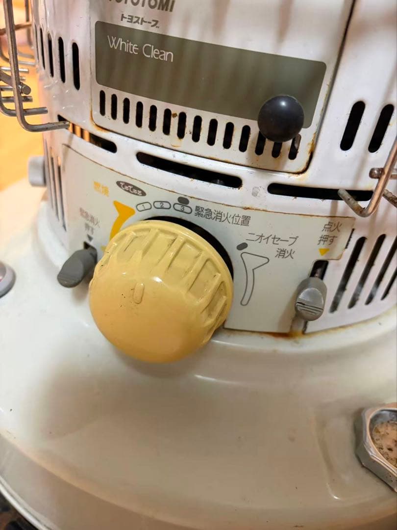 TOYOTOMI White Clean ストーブKS-67D 現状品