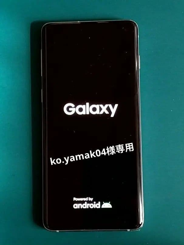 Galaxy s10／プリズムホワイト／SIMフリー