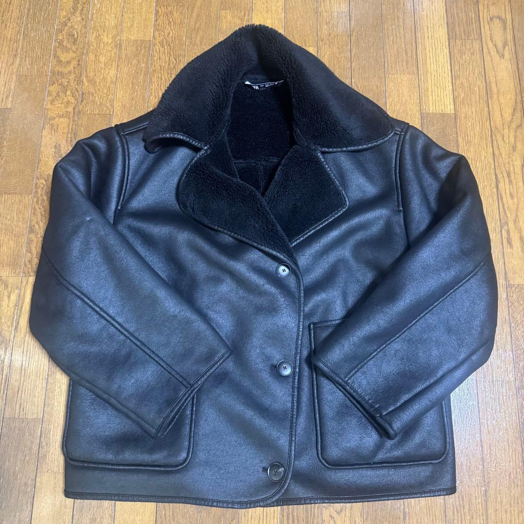 ZARA ダブルフェイスジャケット