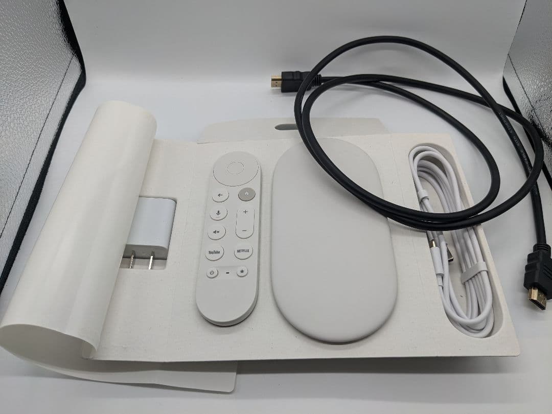 中古品 Google TV Streamer 4K HDMI付属 初期化済み