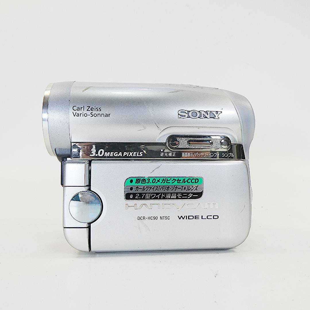 動作品 ソニー DCR-HC90 MiniDVビデオカメラ　DVD化に最適
