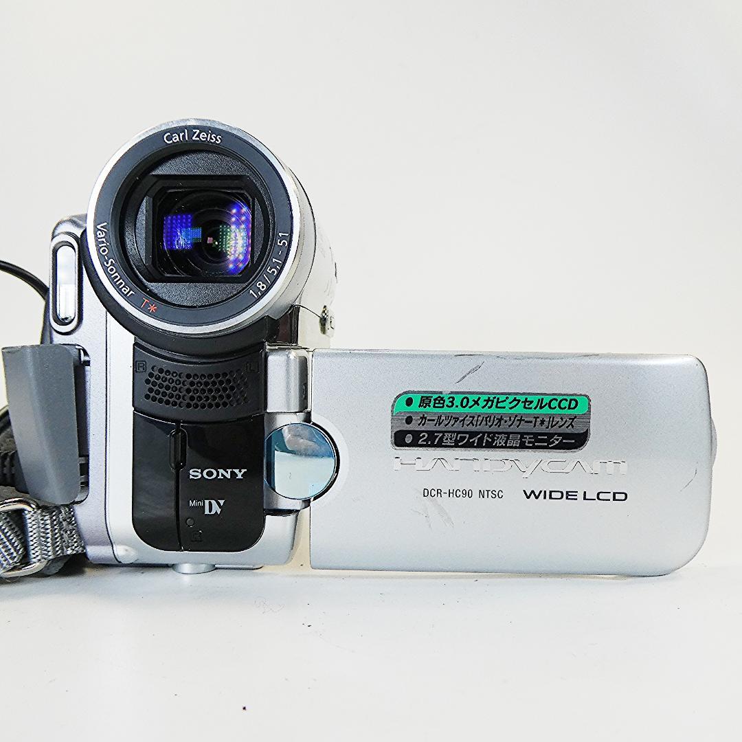 動作品 ソニー DCR-HC90 MiniDVビデオカメラ　DVD化に最適