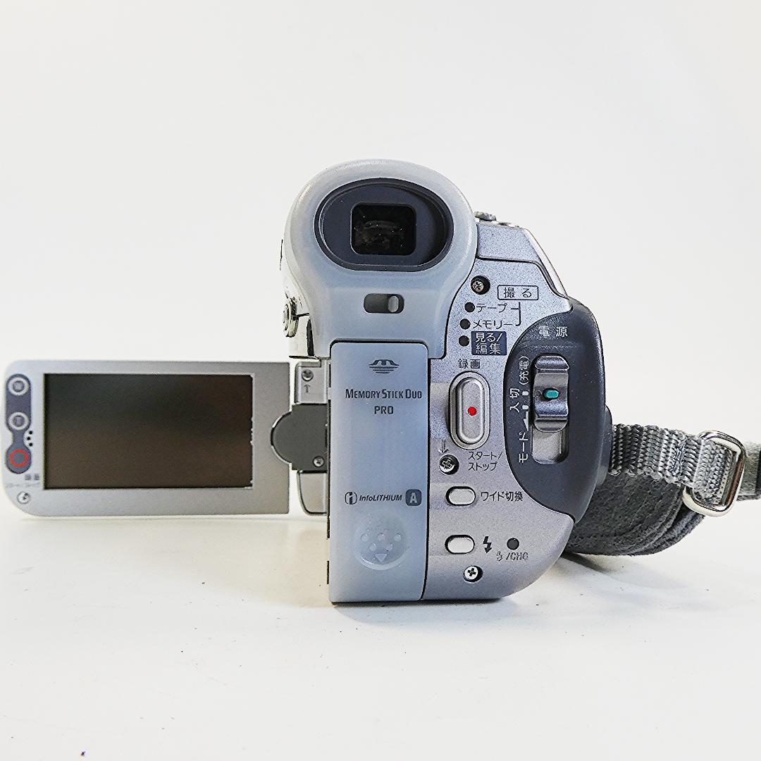 動作品 ソニー DCR-HC90 MiniDVビデオカメラ　DVD化に最適