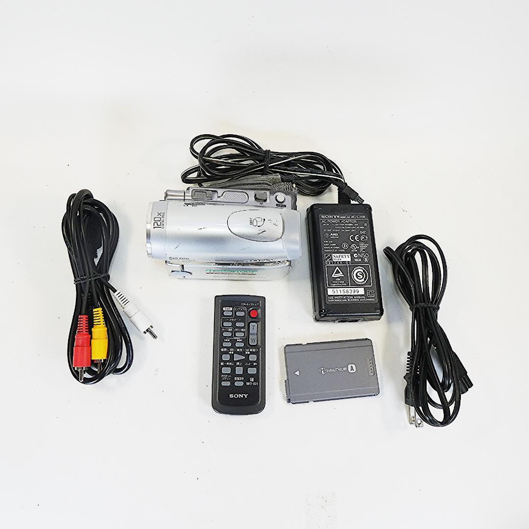 動作品 ソニー DCR-HC90 MiniDVビデオカメラ　DVD化に最適