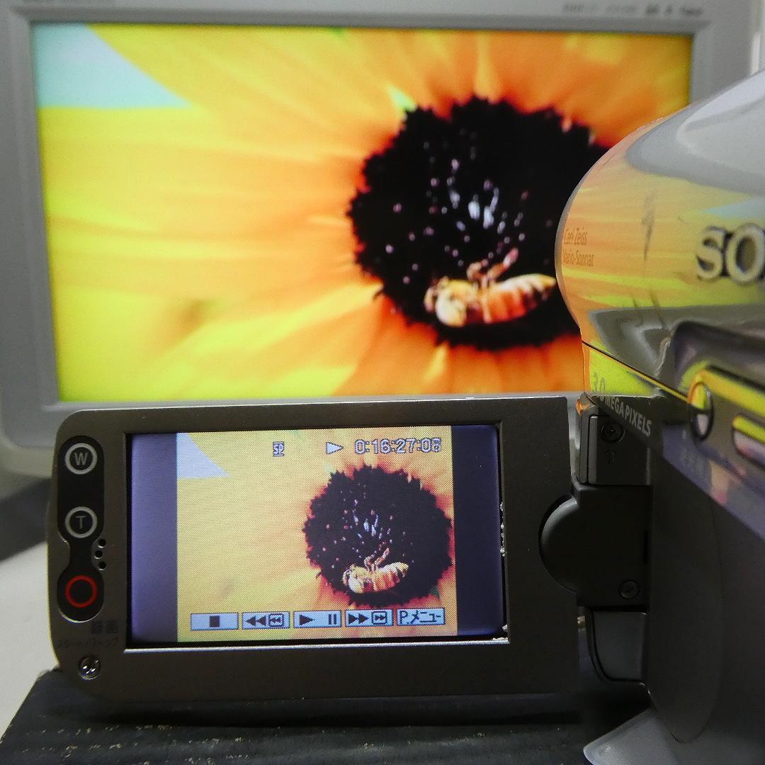 動作品 ソニー DCR-HC90 MiniDVビデオカメラ　DVD化に最適