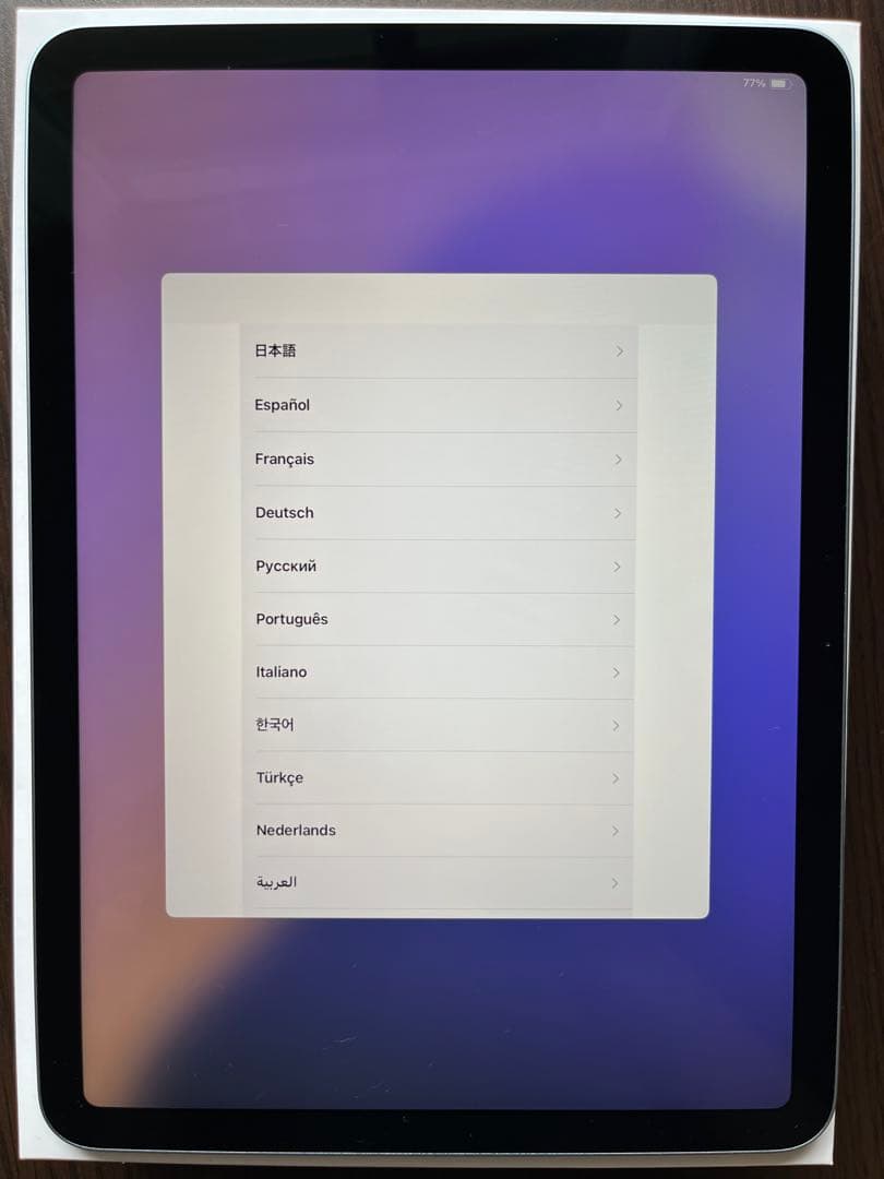 Apple iPad Air (M2) 11インチ Wi-Fiモデル　A2902